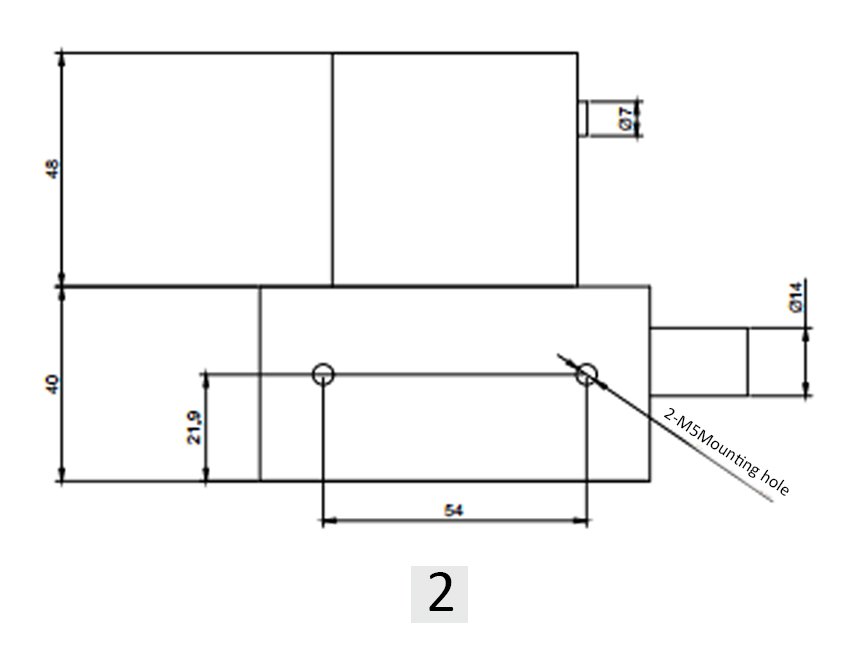 rope displacement sensor