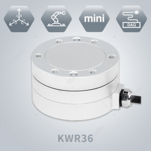 KUNWEI / KWR36 / 36mm 마이크로 6축 힘·토크 센서