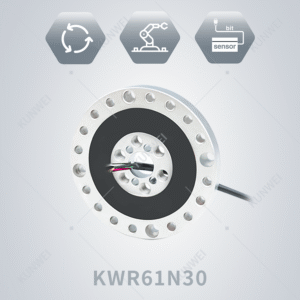 KUNWEI / KWR61N30 / 로봇 관절용 61mm 30Nm RS485 정적 토크 센서