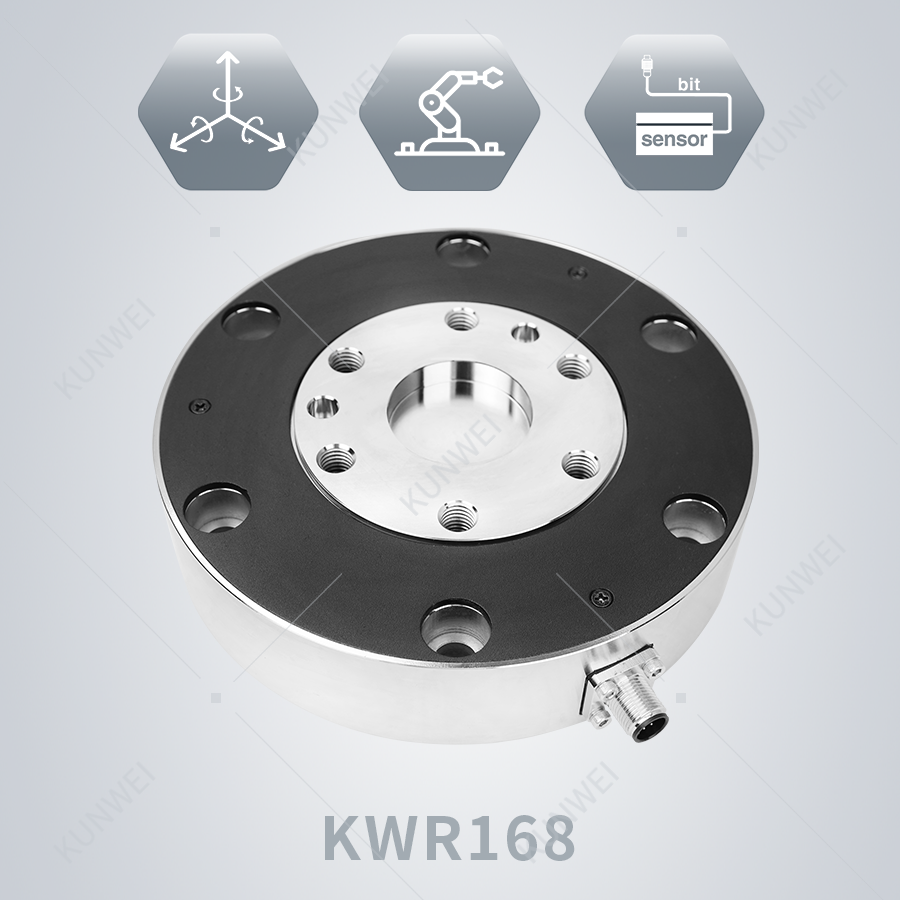 KUNWEI / KWR168 / 200mm, 3000N~8000N 6-осевой датчик силы и крутящего момента