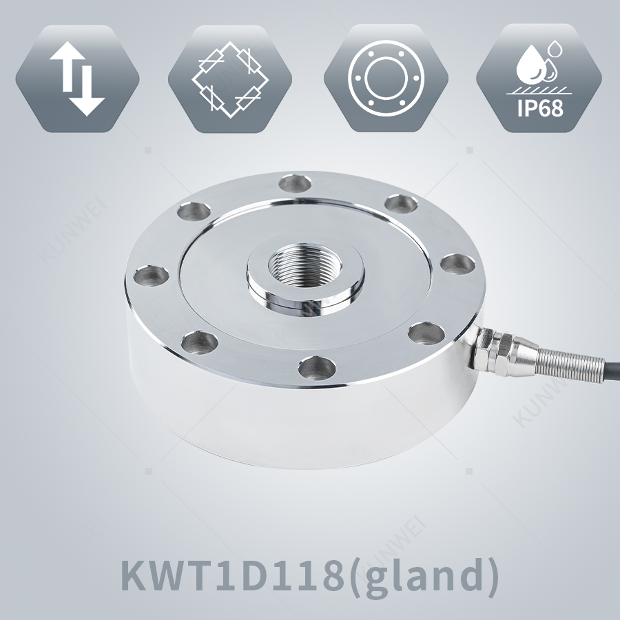 KUNWEI / KWT1D118(gland) / Радиальный датчик силы сжатия