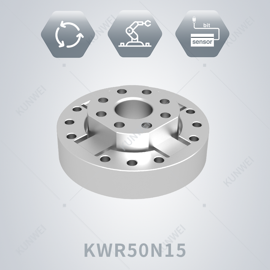 KUNWEI / KWR50N15 / Индивидуальный статический датчик крутящего момента для сустава робота, 50 мм, 15 Н·м