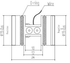 Φ19×27.6mm Differential Pressure Sensor PC10D