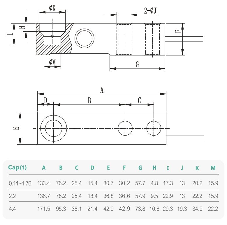 T702 installation dimensions