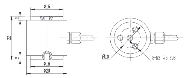 Miniature Compression And Tension Load Cell