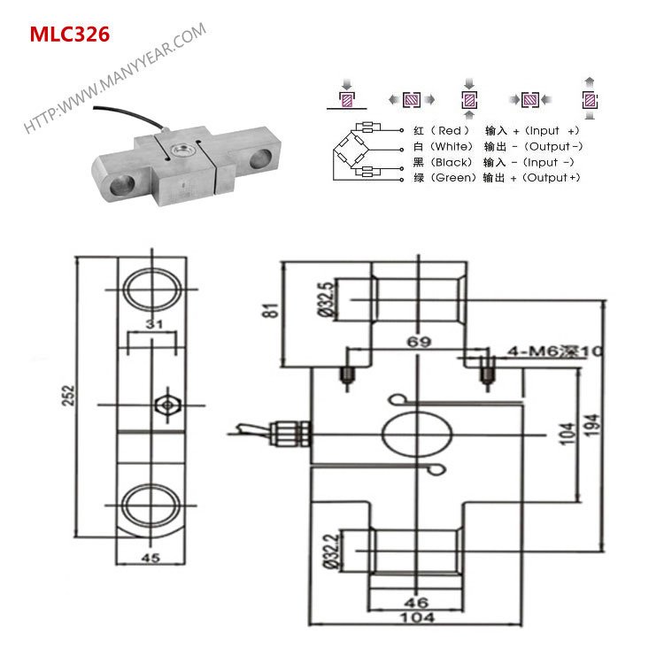 MLC326 Dimension