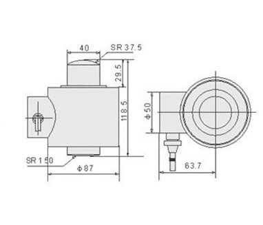 MLC402-Railroad scale load cell-MANYYEAR TECHNOLOGY