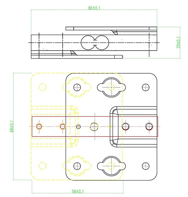MLC611N03BA dimension