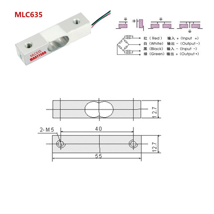 MLC635 dimension