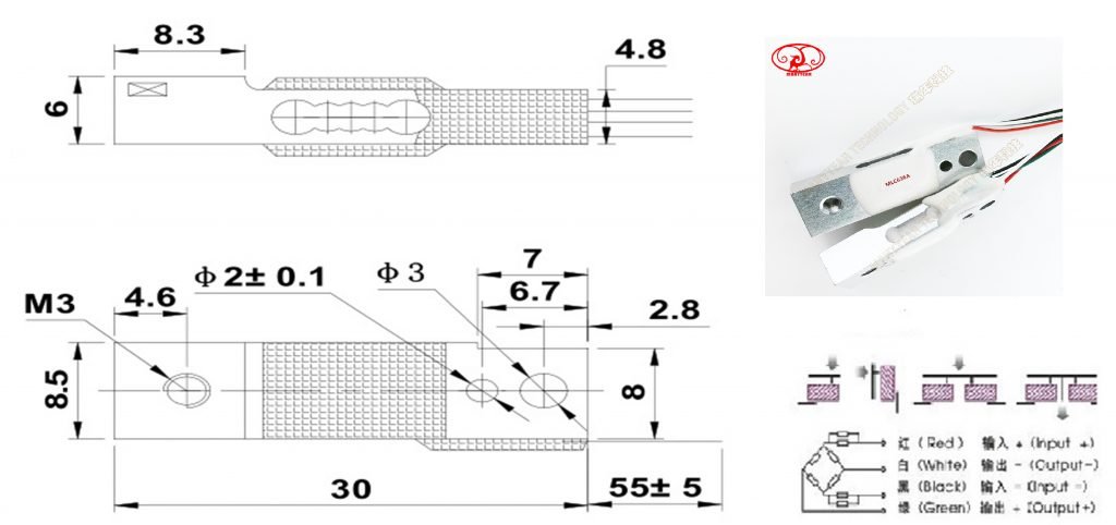 MLC636 miniature load cell-MANYYEAR TECHNOLOGY