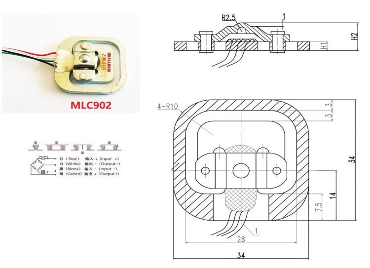 MLC902 dimension