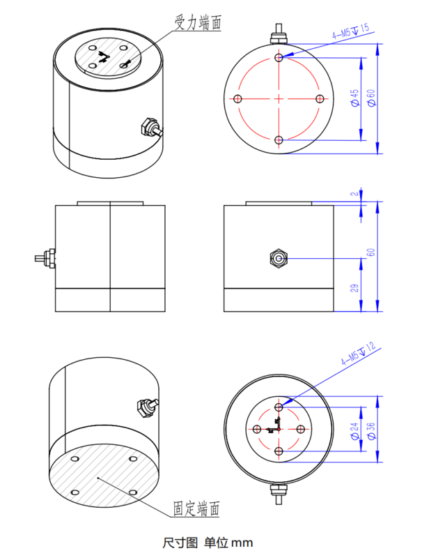 3KA60 Series Three-Component Sensor