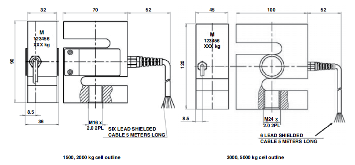 619-S type force sensor