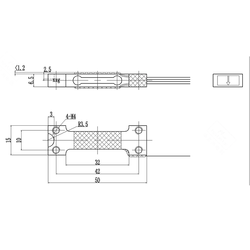 Miniature Load Cell 500g size