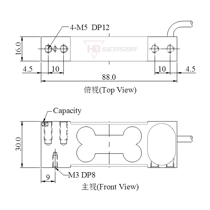 Single Point Load Cell SIZE A